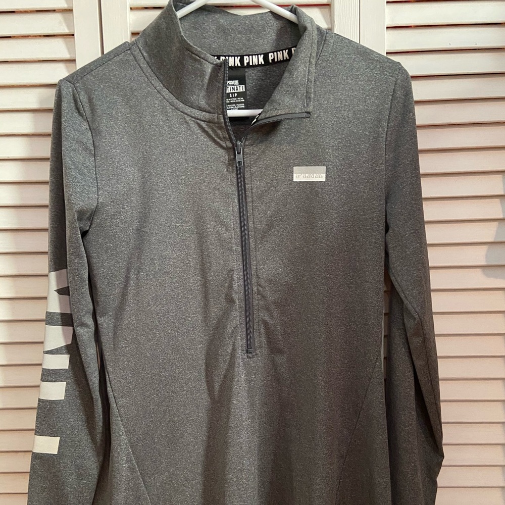 PINK quarter zip up